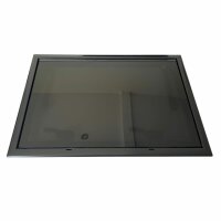 Okno kamperowe kwadratowe, uchylne, z moskitierą i roletą 500×350 mm, grubość ścianki 28–30 mm | SFAW