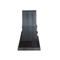 Klin pod koło, 89 x 223 x 92 mm, czarny