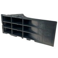 Klin pod koło, 89 x 223 x 92 mm, czarny
