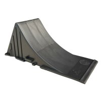 Klin pod koło BÜNTE 89 x 223 x 92 mm, czarny