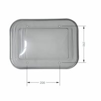 Szyba akrylowa 580 x 425 mm. przezroczysta, PVC