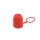Kapturek ochronny kuli zaczepowej z pętlą, czerwony, tworzywo sztuczne