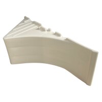 Klin pod koło, 89 x 223 x 92 mm, biały