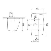 Jokon K415 - lampa oświetlenia tablicy rejestracyjnej