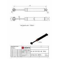 AL-KO- Amortyzator do  251/252 VB, 251 G