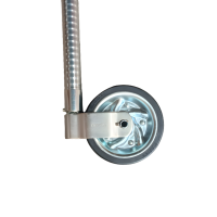 KARTT Koło podporowe FI 48 mm, żebrowane, z mechanizmem...