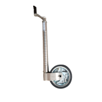 KARTT Koło podporowe FI 48 mm, żebrowane, z mechanizmem Turn-Lock, dopuszczalny nacisk 350kg