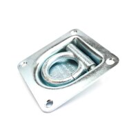 Uchwyt podłogowy wpuszczany do mocowania pas&oacute;w ładunku 105 x105 mm