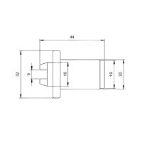 Śruba regulacyjna hamulca do AL-KO | 21873708