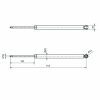 Amortyzator najazdowy do AL-KO 2,8/3,0 VB FI 28 mm | STABILUS