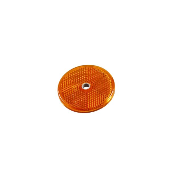 Odblask pomarańczowy ASP&Ouml;CK FI 60 mm z otworem