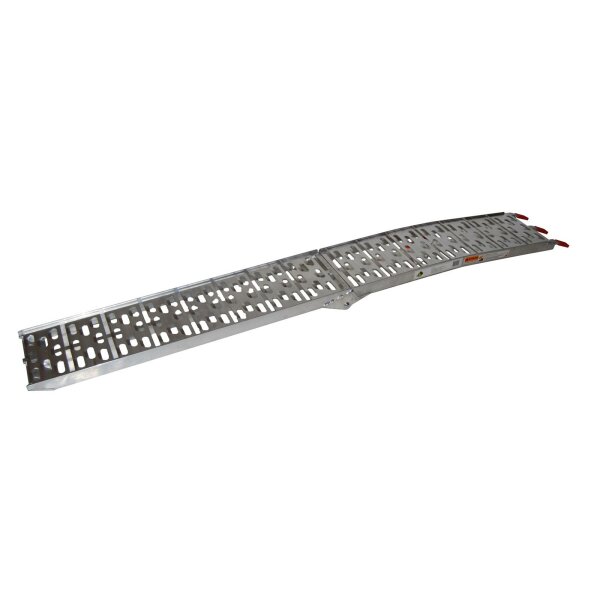 Rampy najzdowe 280 x 2300 mm aluminium, zakrzywione 2 sztuki komplet, 680 kg na parę
