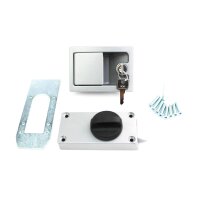 Zamek do przyczepy kempingowej komplet 100 x 70 mm