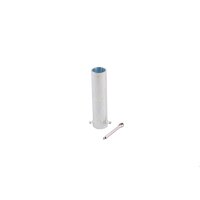 BÜNTE - Oś koła podporowego z zawleczką  fi20x85mm