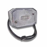 ASP&Ouml;CK Flexipoint I lampa obrysowa z reflektorem, 12V, przew&oacute;d 0,5 m | 31-6509-027