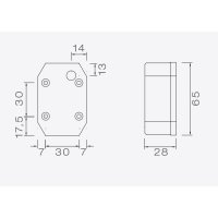 ASPÖCK - Flexipoint I lampa pozycyjna biała 31-6509-027