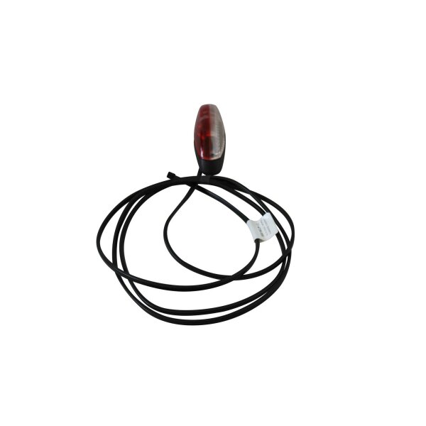 ASP&Ouml;CK Flexipoint II czerwono/biała, lampa obrysowa tylna, przew&oacute;d 2,25 m | 31-4709-007