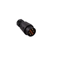 Wtyczka 12 volt, 7-pinowa zamykana z zawiasem