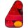 ASP&Ouml;CK Earpoint III lampa tylna lewa, bajonet, (światło przeciwmgielne) | 24-4700-007