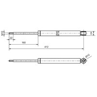 Amortyzator najazdowy do AL-KO 200 SR A |  STABILUS