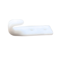 Hak do naciągu plandeki plastikowy 20 x 63 mm, biały