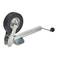 Koło podporowe FI 60 mm automatyczne/uchylne, dopuszczalny nacisk 250 kg
