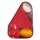 ASP&Ouml;CK Earpoint III lampa tylna lewa, 5-pin (światło cofania) | 24-4710-007