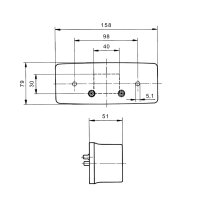 JOKON L 516 lampa tylna prawa