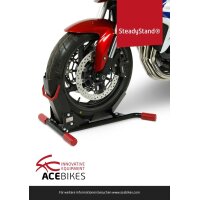 AceBikes SteadyStand - krótka rampa postojowa do motocykla (Model 250)