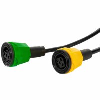 Wiązka 8 m do przyczepy | wtyczka 13-pin + 2 x 5-pin bajonet