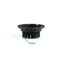 Kr&oacute;ciec wylotu powietrza FI 75 mm