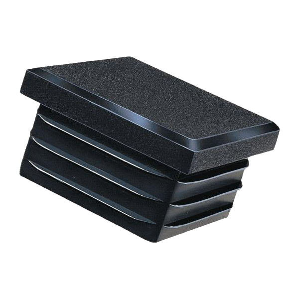 Zatyczka kwadratowa GPN 260, 25 x 25 mm, tworzywo sztuczne