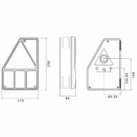 ASPÖCK Earpoint I Lampa Tylna Prawa (światło cofania)