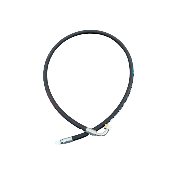 Przewód hydrauliczny FI 10 mm 2 x M18 x1,5 dł. 1400 mm, jedna końcówka kąt 90 stopni