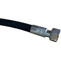 Przewód hydrauliczny FI 10 mm 2 x M18 x1,5 dł. 1400 mm, jedna końcówka kąt 90 stopni