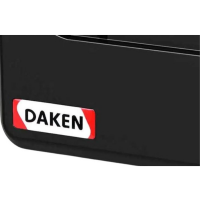 Skrzynka narzędziowa DAKEN BLACKIT 550 x 250 x 294 mm 1 zamek (na bok) 23L