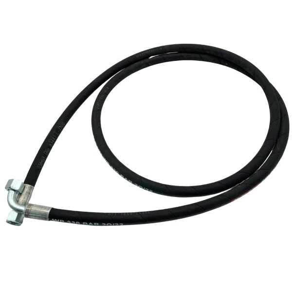 Przewód hydrauliczny FI 10 mm 2 x M18 x 1,5 dł. 2500 mm, jedna końcówka kąt 90 stopni